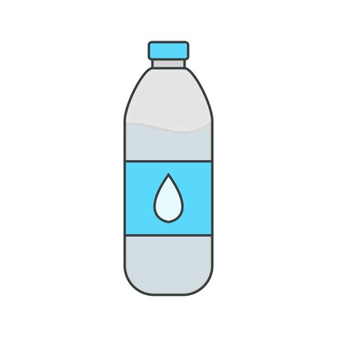 botella de agua dibujo